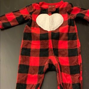 Carter’s | Buffalo Check Fleece Sleeper